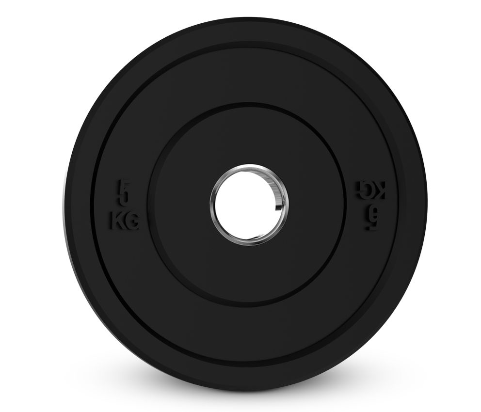 8150 - AFW Disco de goma bumper negro 5 kg